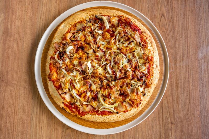 Meat Lovers pizza loaded with premium toppings